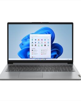 Notebook Lenovo Ultrafino IdeaPad 1 Intel Core i3-1215U 8GB 256GB SSD Windows Home 15.6″ 82VY000SBR Cloud Grey