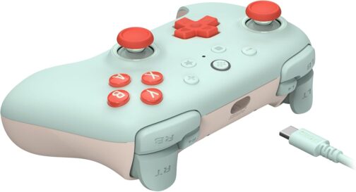 8Bitdo Ultimate 2C Wired Controller for Windows PC and Android, with 1000Hz Polling Rate, Hall Effect Joysticks and Hall Triggers, and Remappable L4/R4 Bumpers (Mint) - Imagem 2