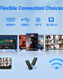 Smart Tv 43″ HD | Android 14 | 2 HDMI + À Prova de Umidade | Wi-fi 100/240v