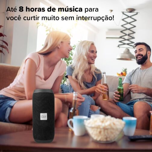 I2GO, Caixa De Som Bluetooth Essential Sound Go, 10W RMS, Resistente à Água, Preto - Imagem 3