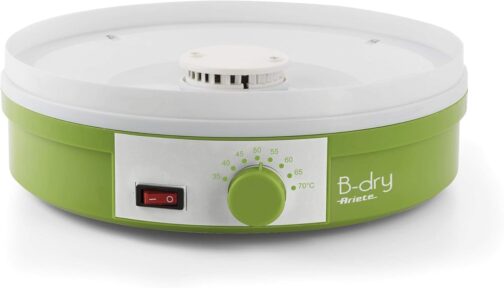 Ariete 616 B-Dry, Desidratador de Alimentos, Temperatura de 35°C e 70°C, 5 Cestos, 245W, Branco/Verde - 220V - Imagem 4