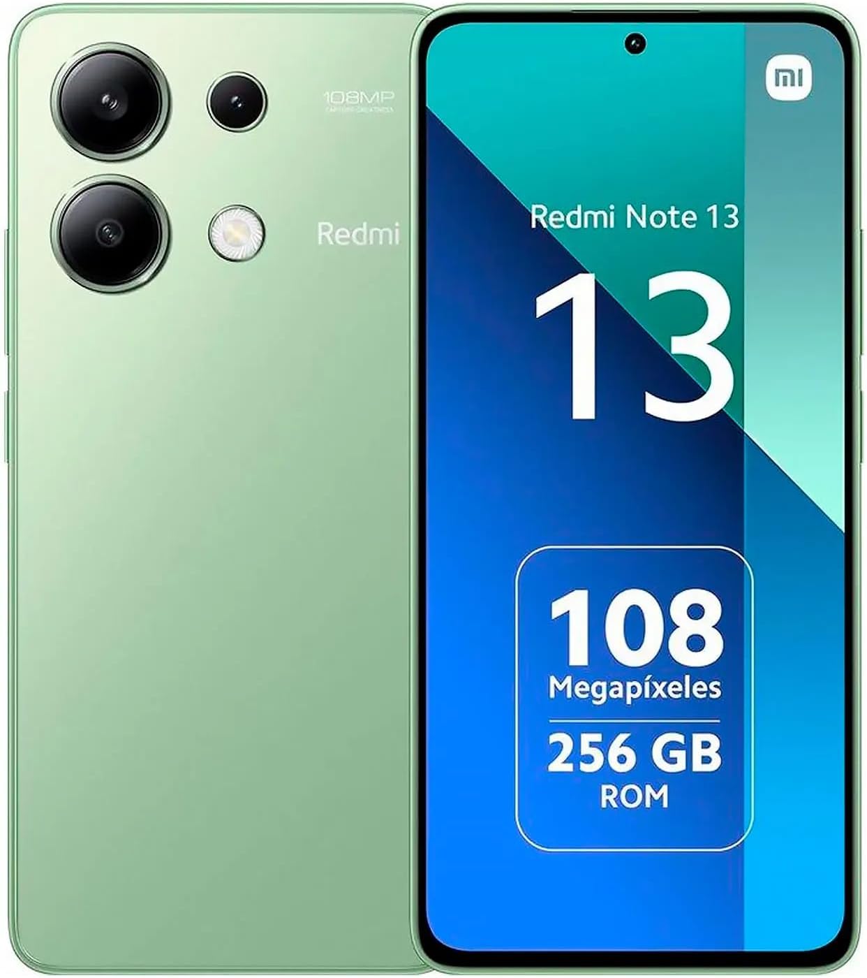 Smartphone Xiaomi Redmi Note 13 8GB+128GB Powerful Snapdragon® performance 120Hz FHD+ AMOLED display 33W fast charging with 5000mAh battery (Green) Smartphone Xiaomi Redmi Note 13 8GB+128GB Powerful Snapdragon® performance 120Hz FHD+ AMOLED display 33W fast charging with 5000mAh battery (Green)