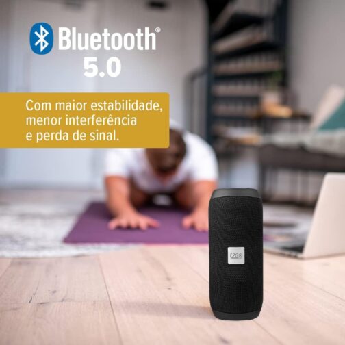 I2GO, Caixa De Som Bluetooth Essential Sound Go, 10W RMS, Resistente à Água, Preto - Imagem 5