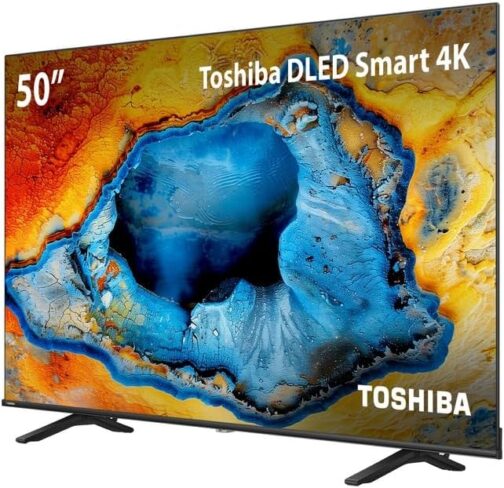 Smart TV DLED 50" 4K Toshiba 50C350NS VIDAA 3 HDMI 2 USB Wi-Fi - TB029M - Imagem 2