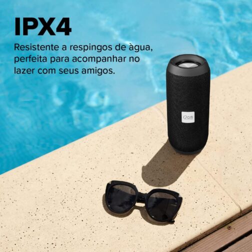 I2GO, Caixa De Som Bluetooth Essential Sound Go, 10W RMS, Resistente à Água, Preto - Imagem 4