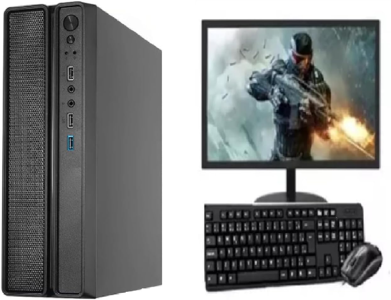 Mini Desktop Intel Core I7 16gb Ram Ssd 480gb+monitor 21″+ teclado e mouse+win11+bluetooh+wifi