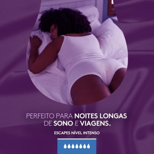Poise® Absorvente para Escapes de Urina Noturno Maxi 8un - Imagem 5