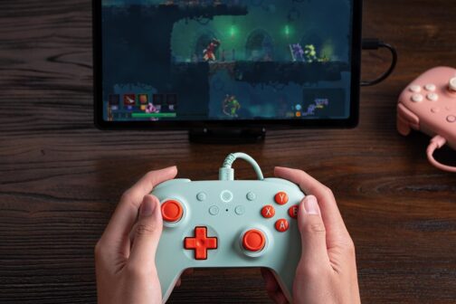 8Bitdo Ultimate 2C Wired Controller for Windows PC and Android, with 1000Hz Polling Rate, Hall Effect Joysticks and Hall Triggers, and Remappable L4/R4 Bumpers (Mint) - Imagem 6