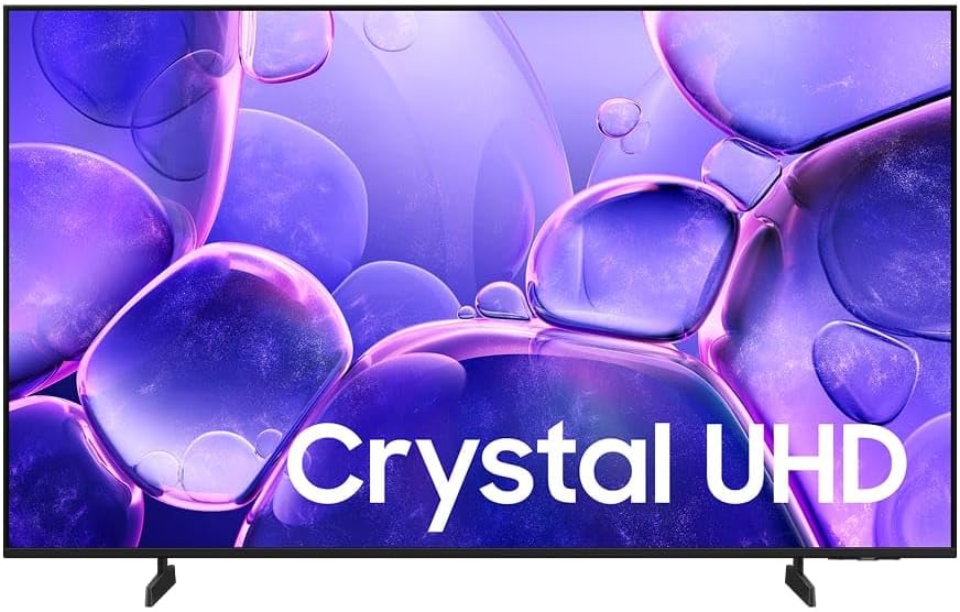 Samsung Smart TV 58″ Crystal UHD 4K U8500F 2025, Xbox Cloud Gaming, Canais Gratuitos, 7 Anos de Atualização, AI Energy Mode, Alexa integrada