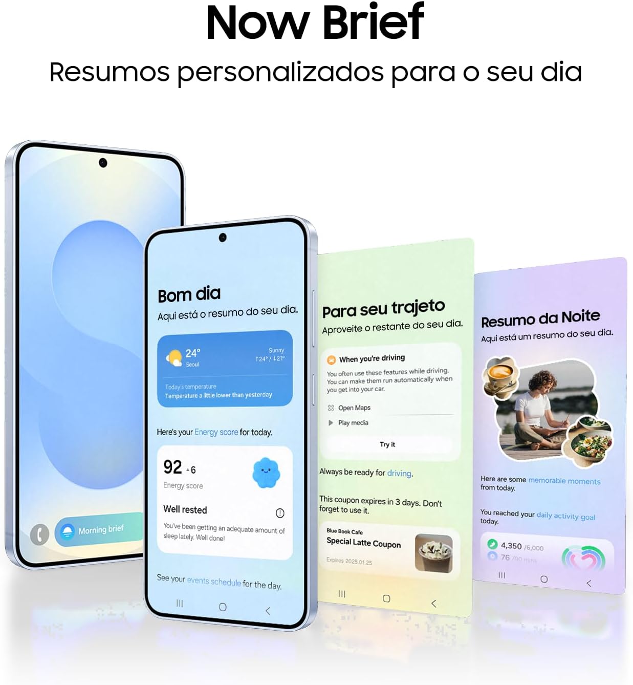 Celular Samsung Galaxy S25+ 5G, 256GB, 12GB RAM, Câmera Tripla de 50+12+10, Tela Grande de 6.7", Azul Marinho - Imagem 4