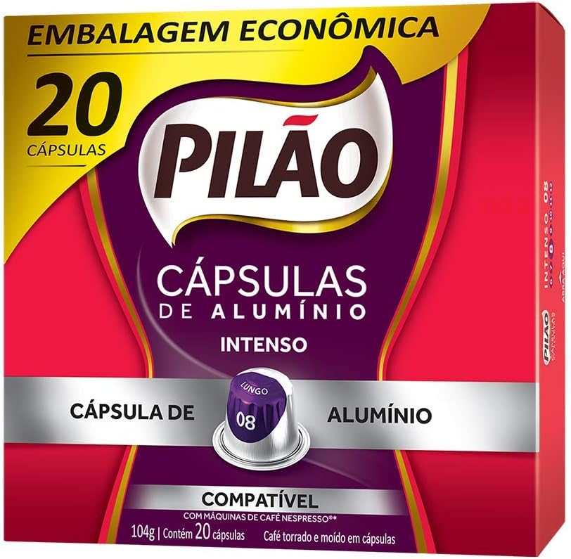 PILÃO Café Pilão Cápsula Intenso - com 20 Cápsulas - 104 Gramas - Imagem 3