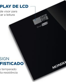 Balança Digital Smart, Mondial, Preto, 3V, Bateria – BL-05