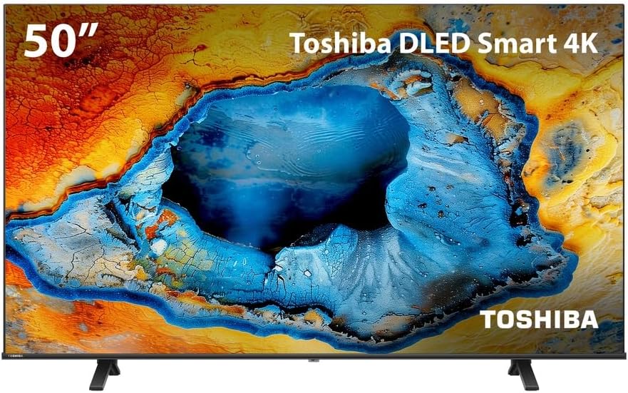 Smart TV DLED 50″ 4K Toshiba 50C350NS VIDAA 3 HDMI 2 USB Wi-Fi – TB029M