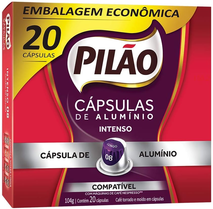 PILÃO Café Pilão Cápsula Intenso - com 20 Cápsulas - 104 Gramas - Imagem 2