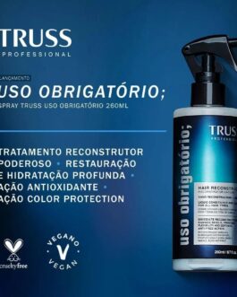Truss Reconstrutor Capilar Uso Obrigatório Spray | Hidratação e Reconstrução Imediata | 260ml
