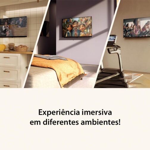 Smart TV QLED 50 4K Toshiba Google TV 3HDMI 2USB Wi-Fi - Imagem 5