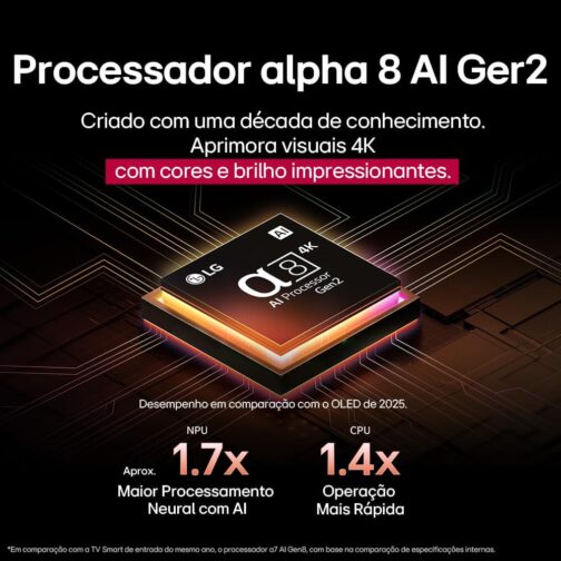 Smart TV 4K 65" LG QNED evo MiniLED 65QNED85 Processador α8 AI Ger2 Painel 144Hz FreeSync Dolby Vision Dolby Atmos Alexa Integrado - Imagem 12