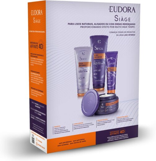 EUDORA SIÀGE PROMOPACK SHAMP/COND LISO INTENSO - Imagem 2