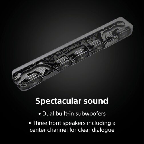 Sony HT-S2000 Compact 3.1 Ch Dolby Atmos Sound Bar. - Imagem 4