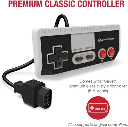 Hyperkin RetroN 1 AV Gaming Console for NES (Gray) - NES - Imagem 4