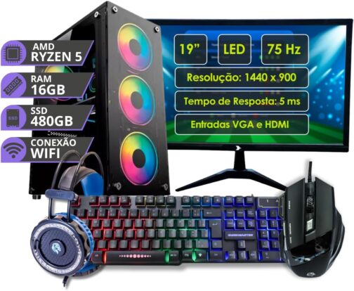 Desktop AMD Gamer Completo