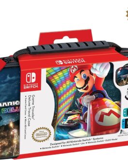 Estojo de transporte Mario Kart para Nintendo Switch Game Traveler, licenciado oficialmente