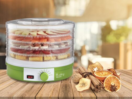 Ariete 616 B-Dry, Desidratador de Alimentos, Temperatura de 35°C e 70°C, 5 Cestos, 245W, Branco/Verde - 220V - Imagem 2