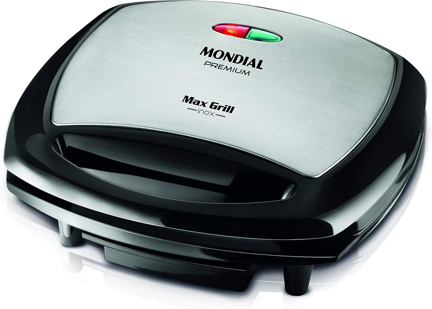 Max Grill, Mondial, Preto/Inox, 1200W, 110V – G-07
