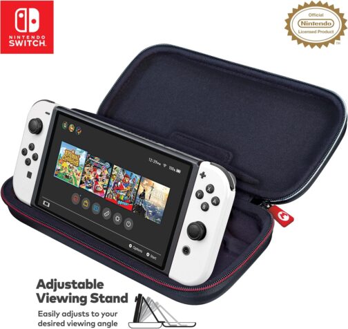 Estojo de transporte Mario Kart para Nintendo Switch Game Traveler, licenciado oficialmente - Imagem 3