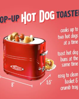Tostadeira De Cachorro Quente Nostalgia Eletrics