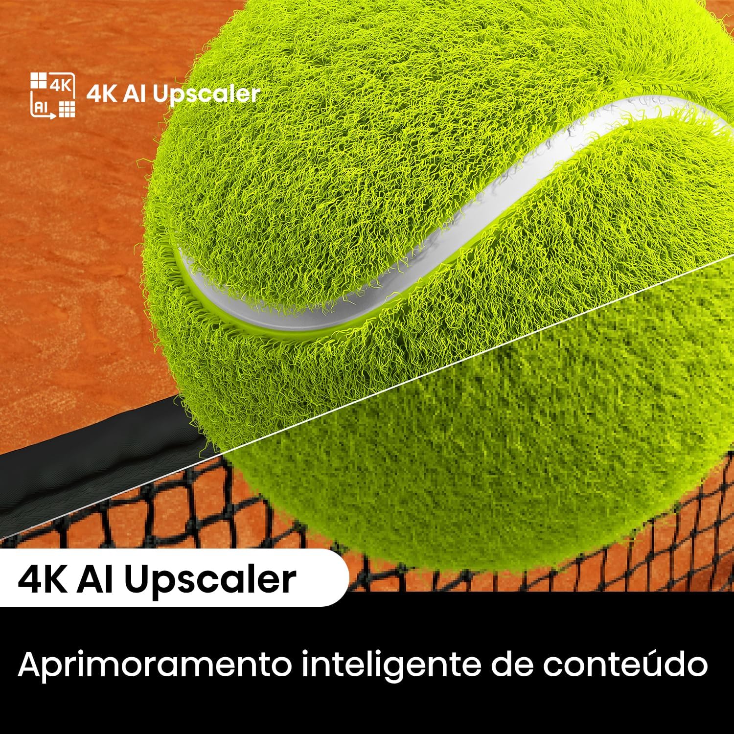 Hisense Smart TV UHD 4K DLED 70" Polegadas 70A6N com HDR10+ Dolby Vision Game Mode Controle por Voz Alexa Built-In AirPlay - Imagem 8