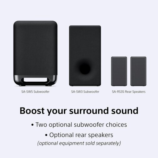 Sony HT-S2000 Compact 3.1 Ch Dolby Atmos Sound Bar. - Imagem 6