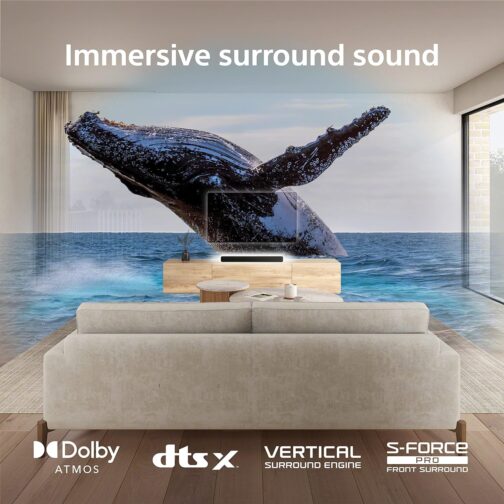 Sony HT-S2000 Compact 3.1 Ch Dolby Atmos Sound Bar. - Imagem 3