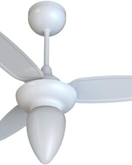 Ventisol Ventilador de teto wind br 3p inj branco c/r inverter bivolt