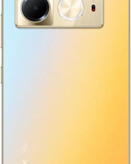 Smartphone Infinix Note 40-5G – 8GB RAM 256GB Armazenamento, Câmera Tripla 108MP+ Selfie 32MP, Tela 6,78” FHD+ 120Hz, Sound by JBL, Bateria 5000mAh, Carregamento Sem Fio – Dourado