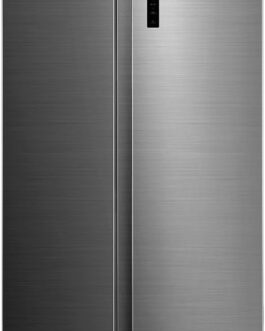Geladeira Side by Side 511L Inverter Cor Inox Conectada Midea MD-RS710FGD461-127v