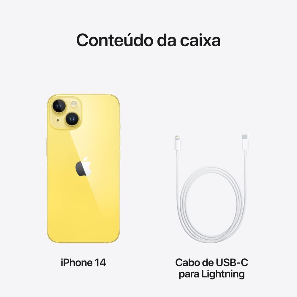 Apple iPhone 14 (256 GB) – Amarelo - Imagem 6