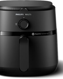 Fritadeira Airfryer Série 1000 XL, Philips Walita, 6,2 litros, Tecnologia RapidAir, Preta, 2 anos de garantia, 110v – NA130/00