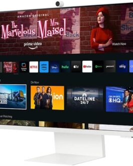 Monitor Smart Samsung 32″, UHD, Plataforma Tizen, HAS, Alexa, M8 2023