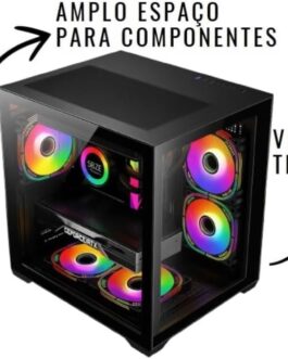 PC Gamer Alligator Shop AMD Ryzen 5 5500 Geforce RTX 3050 Memória 16GB DDR4 SSD 512GB NVMe