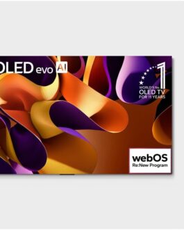Smart TV 4K 55″ LG OLED evo OLED55G4 Processador α11 AI Painel 144Hz Intensificador de Brilho Máximo Design Onewall Dolby Vision Dolby Atmos