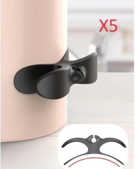 Conjunto de 5 Organizadores de Fios para Eletrodomésticos