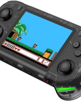 Mini Game Retro HG-3508 128GB 22 Mil Jogos Tela IPS LCD 3.5″ Cinza Transparente