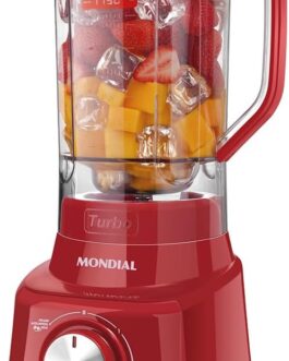Liquidificador Turbo, Mondial, Vermelho, 900W, 220V – L-900 FR 2C