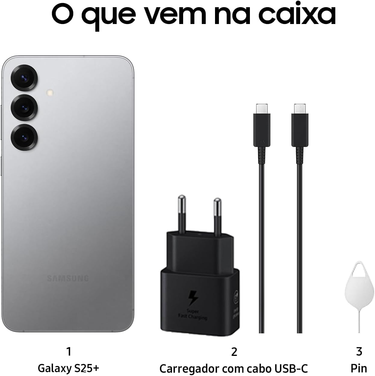 Celular Samsung Galaxy S25+ 5G, 256GB, 12GB RAM, Câmera Tripla de 50+12+10, Tela Grande de 6.7", Prata - Imagem 8