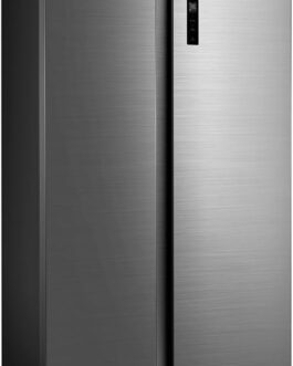 Geladeira Side by Side 511L Inverter Cor Inox Conectada Midea MD-RS710FGD461-127v