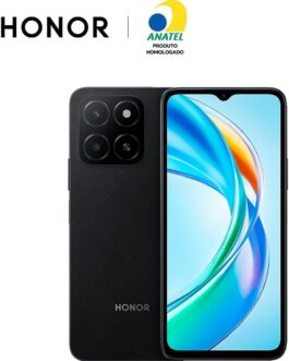 SMARTPHONE HONOR X5B PLUS BR 8GB RAM TURBO (4 + 4GB) + 256GB, PRETO (CH250PRE)