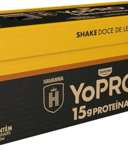 Pack YoPRO Bebida Láctea UHT Doce de Leite Havanna 15g de Proteínas 250ml – 24 unidades