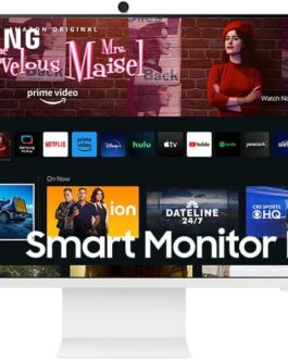Monitor Smart Samsung 32″, UHD, Plataforma Tizen, HAS, Alexa, M8 2023