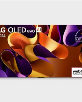 Smart TV 4K 55″ LG OLED evo OLED55G4 Processador α11 AI Painel 144Hz Intensificador de Brilho Máximo Design Onewall Dolby Vision Dolby Atmos